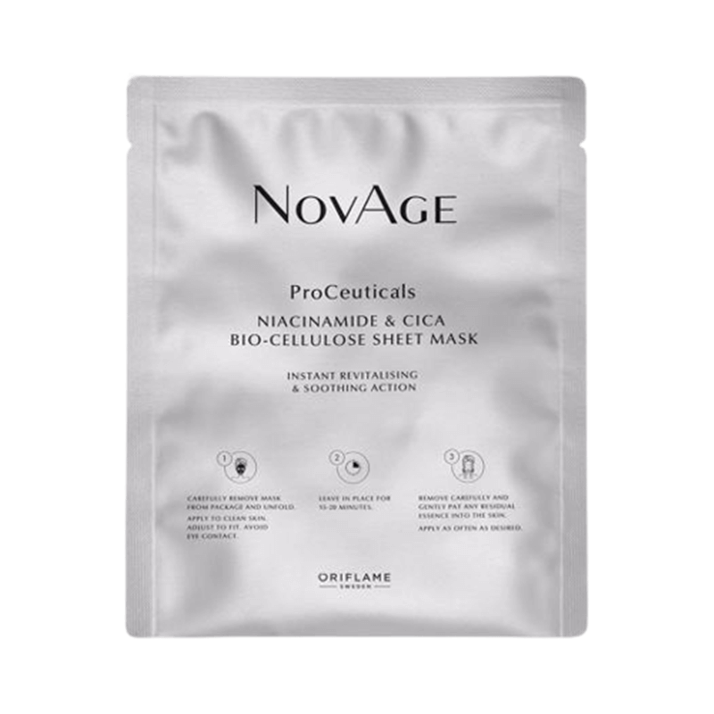 Μάσκα Προσώπου με Νιασιναμίδη & Βιοκυτταρίνη Cica NovAge ProCeuticals